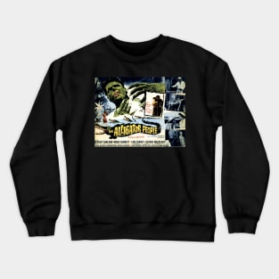 Classic Science Fiction Movie Lobby Card - The Alligator People Crewneck Sweatshirt